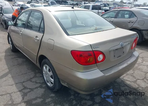 2004 Toyota Corolla Le z USA, uszkodzony, nr VIN 1NXBR32E54Z193197